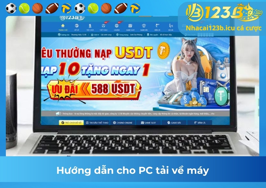 Hướng dẫn cho PC tải về máy